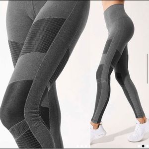 Alo high waist seamless moto leggings anthracite